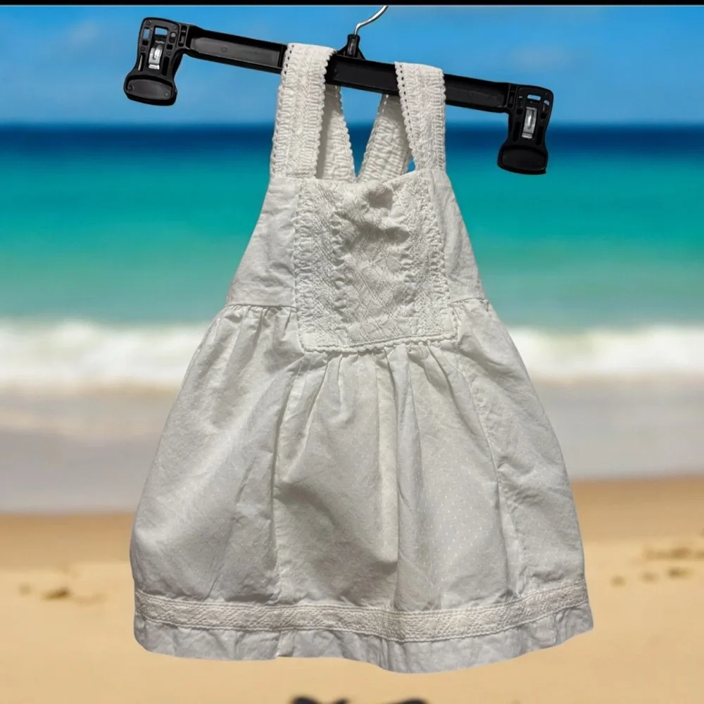Haute Hippie White Kids cotton dress size 3T
